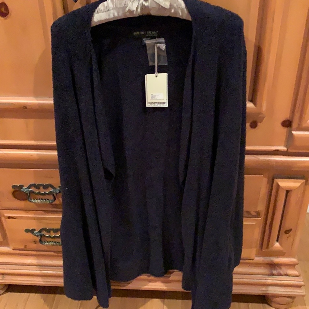 Barefoot dreams indigo sweater NWT size XXS/XS